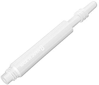 8 Flight weiße standard-Spin 3er Schaft Packung (26mm)