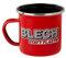 Tasse ONE:FIFTY Blech statt Plastik rot