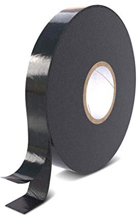 Rietlow® Doppelseitiges Klebeband Extra Stark - Universal Montageband aus widerstandsfähigem PE-Schaum - Spiegelklebeband - Schaumband - Schwarzes beidseitiges Klebeband (20mm x 10m)