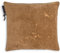 KNIT FACTORY - James Sofakissen - Industrial Vintage Look - Mit Kissenfüllung – Kunstleder Dekokissen - 50x50 – New Camel
