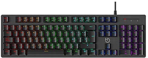 Hiditec | Teclado MECANICO Gaming GK400 RGB