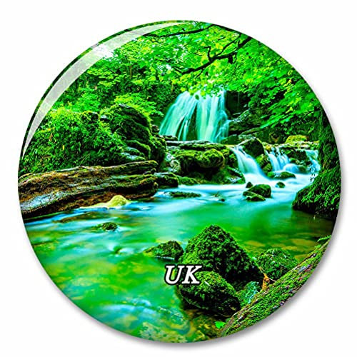 Uk England Janet's Foss Malham Skipton Yorkshire Fridge Magnet Decorative Magnet Bottle Opener Tourist City Travel Souvenir Collection Gift Strong Refrigerator Sticker