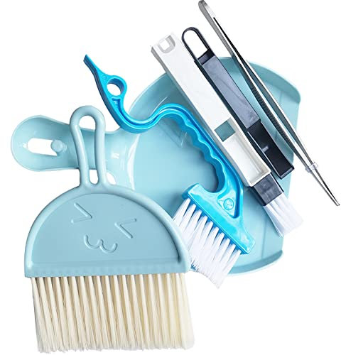 Escoba y recogedor pinzas pinzas cepillos de limpieza Groove Gap Juego de herramientas de limpieza 4 unids cepillos de limpieza de cocina mini kit multiuso pequeño conjunto