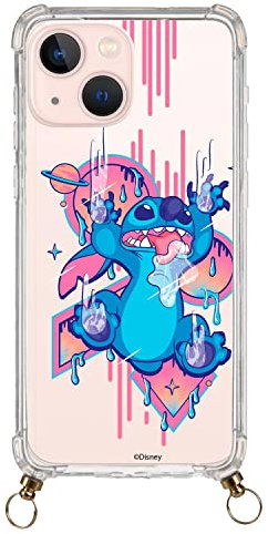 Official Stitch Babas iPhone 13 Mini Case Transparent Pendant to Protect Your Mobile Phone. Choose the Case Type You Like Best with Official Disney License