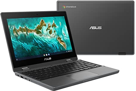 ASUS Chromebook Flip/Gris/11.6 HD Touch(OGM)/N5100/4Go/Intel UMA/32Go/Chrome