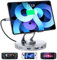 YCBUENO 10 in 1 Docking Station for iPad Pro Steam Deck and ROG,with 4K@60Hz,SD TF 4.0 Reader 100W PD,Audio,USB A,USB C Rotatable Folding Type-C Tablet Stand Holder for iPad,Steam Deck,ROG Ally,Phone