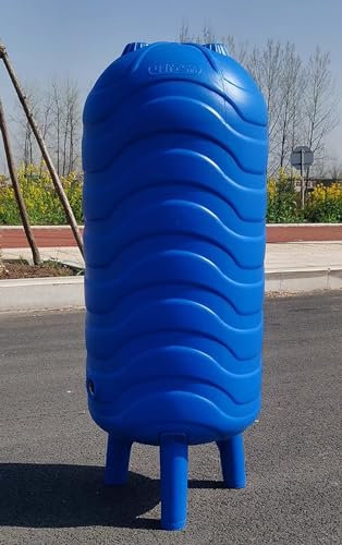 Pressure Tank Brunnenwasserspeicher-/Wasserdruckblasen-Kit Mit Entlüftungsventil, Temporäre PE-Brunnentanks Mit Kleinem Fassungsvermögen, Druckwasserspeicherbehälter ( Size : 110x45cm/43.3x17.7in(150L