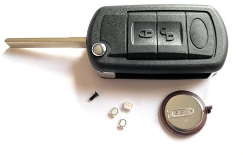 Automobile Locksmith Repair Kit for Land Rover Discovery Range Rover Sport L320 remote key fob repair switches case battery replacement HU92 key blade