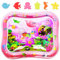 Tappeto Acqua per Neonati per Giochi Neonato 3 6 9 Mesi, GARNHLOB Tappetino Tummy Time Neonato,Rafforza i Muscoli del Tuo Bambino,Grande Tappetino Gonfiabile per Neonati Giocattolo Sensoriale