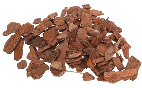 Supvox Reptilienrindenstreu Baumrindenstücke Terrarium Dekor Naturgetreu Uneben Struktur Regenwald Landschaft Reptilienhaltung Zubehör