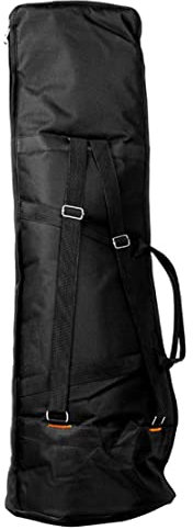 Csafyrt Posaunengehäuse mit verstellbaren Schultergurten Oxford Fabric Black wasserfestes Baumwoll-Rucksack aus Baumwollpolster