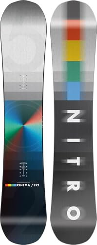 Nitro Snowboards Cinema BRD '25, Allmountainboard, Directional Twin, Gullwing Rocker, All-Terrain, Progressive Width