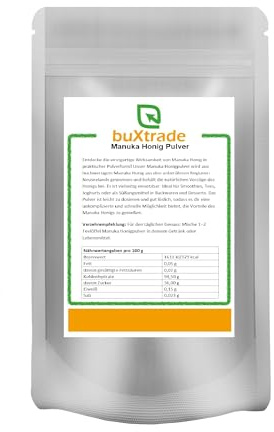 500 g Manukahonig Pulver | Manuka Honig | Neuseeland | Pulver | Buxtrade | Honigpulver