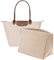LOUKAYCCI Filz Geldbeutel Veranstalter Einsatz für Longchamp Le Pliage L Handtasche einfügen (Groß,Beige)
