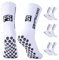 Lancry 3 Paar Fussball Socken Kinder, Atmungsaktive Anti Rutsch Grip Socken Fussball, Rutschfeste Fußballsocken Kinder Jungen Alter 6–12