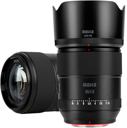 Meike 85 mm f1.8 Pro II Full Format STM Autofocus Teleobiettivo medio ad alta risoluzione 8K obiettivo fisso per fotocamere Fujifilm X-Mount X-S10 XT4 XT5 XT10 XT20 X-A2 X30 X70