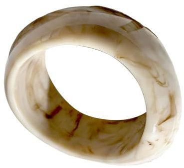 Xuanxi Modischer, robuster Harz-Armreif, Schmuck, weiche Mischfarbe für den täglichen Gebrauch, trendiges Damen-Accessoire, bequem