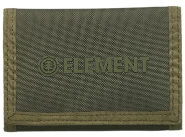 Element Brand - Dreifach faltbares Portemonnaie - Männer - One Size - Grün