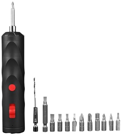 Destornillador Eléctrico | Destornillador Pequeño Inalámbrico | Kit De Para Reparaciones Con Batería,Para Hogar Oficina Muebles Coche Electrodomésticos Proyectos De Manualidades Modelos