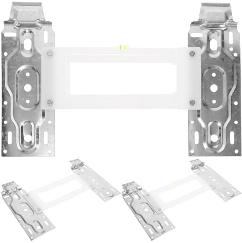 FESTFENDS 3 soportes para aire acondicionado - Montaje en pared ajustable - Placa de montaje universal - Soporte resistente para sistemas split en apartamentos de hormigón y ladrillo