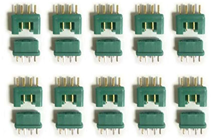 marfitec © 10 Paar (20 Stück) MPX Steckverbinder (Stecker/Buchse) kompatibel