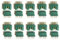 marfitec © 10 Paar (20 Stück) MPX Steckverbinder (Stecker/Buchse) kompatibel