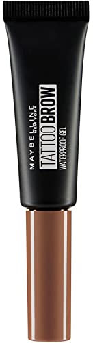 Maybelline New York, Tinte de Cejas Waterproof, Tattoo Brow, Warm Brown (03), Castaño, 5 g