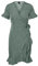 VERO MODA VMHENNA 2/4 WRAP Frill Dress NOOS