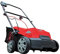 RocwooD Electric 34cm 1600W Lawn Scarifier Rake Aerator Small Corded Motor Garden 2 in 1 Power Tools For Gardening With 40L Grass Collection Bag Foldable Handle Adjustable Scarifying Height