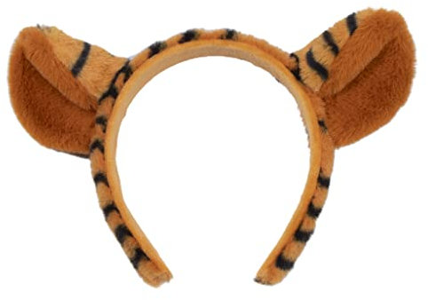 DAISHIAO Tierohren Stirnband Tigerkopf Haarreifen mit Schwanz Tiger Paw Stirnbänder Party Haarband Thema Kreative Party Kostüm