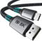 Stouchi Câble USB C DisplayPort 1.4 8K@60Hz 4K@144Hz/120Hz 5K@60Hz 2K@240Hz Thunderbolt 3 vers DisplayPort HBR3 32,4Gbps Type C DP 1.4 pour M1 MacBook Pro 2021 Mac Mini XPS 1M Certifié VESA