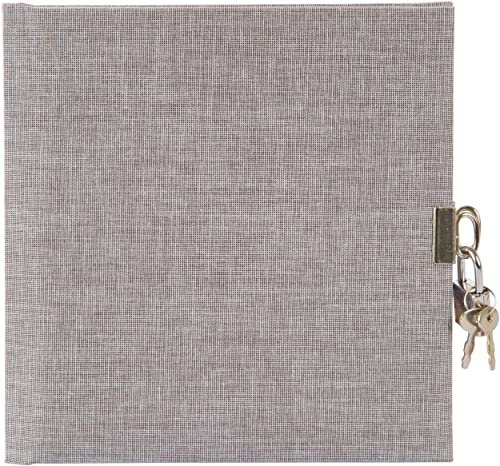 goldbuch Tagebuch Summertime grau 16,5x16,5 cm 96 weiße Seiten