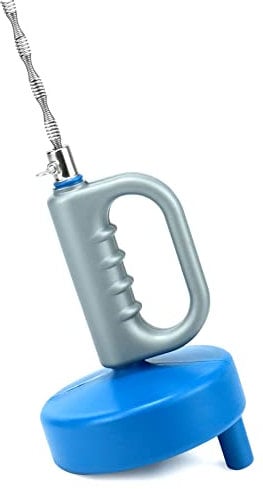 QWORK® Desatascador de Tuberias, Desatascar Fregadero, 10M x 6mm, para Desagüe de Bañera y Ffregadero de Cocina