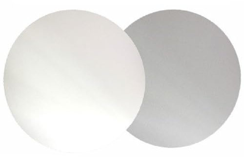 BrandNewCake® Tortenunterlage Weiß/Silber - Runde Ø 28cm - Tortenkarton - 10 Stück - Perfekt für Hochzeitstorten und Geburtstagskuchen