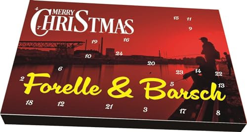 Corofish Adventskalender Forelle Barsch Spinnangeln Ansitzangeln Angler-Geschenk