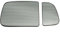 Spiegelglas Für Dodge Für RAM 1500 2500 3500 4500 2010-2018 Links Rechts Flügel Spiegel Glas W/Backing Erhitzt Spotter 68067730AA 68067731AA Außenspiegel Glas (Color : rechts)