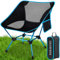 Amzeeniu Campingstuhl Faltbar Camping Stuhl Tragbarer Campingstühle 240Kg angelstuhl Packmaß Kleiner Klappstuhl mit Tragetasche Gartenstuhl,Relaxsessel für Picknick, Angeln,Outdoor, Wandern,Camping