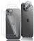 Oelrstfe 2 Piezas Trasera Protector de Pantalla para iPhone 11 Pro Max con 2 Protector de Lente de Cámara,Trasero Cristal Templado,9H Dureza Transparente HD Antiarañazos Sin Burbujas Vidrio Película