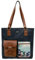 DOGO femmes vegan sac à main pour, Buildings, Einheitsgröße