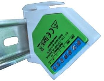 JALUDesignDE 1 supporto adattatore per Shelly Dimmer 2 guide DIN Rail Bracket (35 mm)