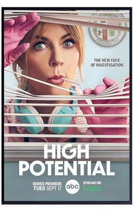 TESIOON Theissen High Potential TV series Poster Film #1 - Matte Wandposter Frameless Gift 11x17 inch(28cm x 43cm)