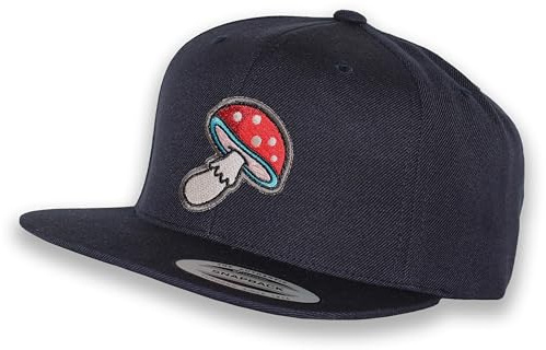 Cap Flexfit Snapback : Fliegenpilz - Outdoor Cappi Natur Baum Wald Herren & Damen Baseballcap Kappe Mütze Outdoor für Blumen Ausrüstung Wander Zubehör