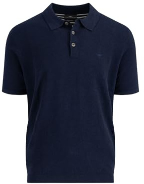 FYNCH-HATTON Poloshirt aus Baumwolle Air Cotton Navy/L