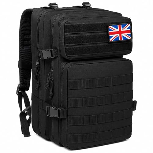 SCHUMAOYI Military Tactical Backpack for Men and Women 45L Military Backpack Large 3 Day Bug Out Bag Laptop Bag for School, Hiking, Trekking, Hunting