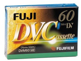 Fujifilm DVC 60 Video cassette - Confezione da 5