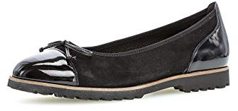 Gabor Damenschuhe 73.100.37 Damen Ballerinas Schwarz (schwarz (Cognac)), EU 9.5