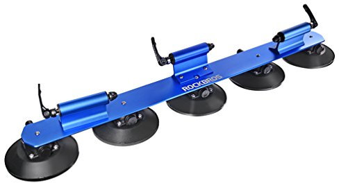 ROCKBROS Porte-vélos pour toit de voiture Montage rapide avec ventouse Pour 1 à 3 vélos