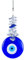 Blaues Glas Böser Blick Talisman mit Kristall Perlen Glücksbringer Home Office Auto Dekoration Segen Ornament reflektiert negative Energie