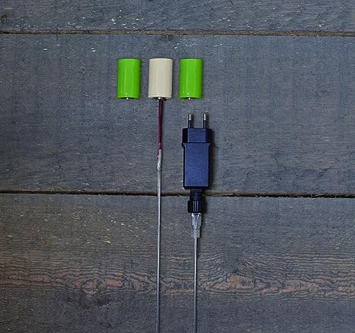 Coen Bakker Batterie Netzteil Adapter 3X C Baby LR14 Batterien 4,5V Wandler 4m Kabel Netzteil