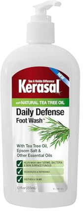 Kerasal Daily Defense Foot Wash Daily Cleansing with Tea Tree Oil 340ml